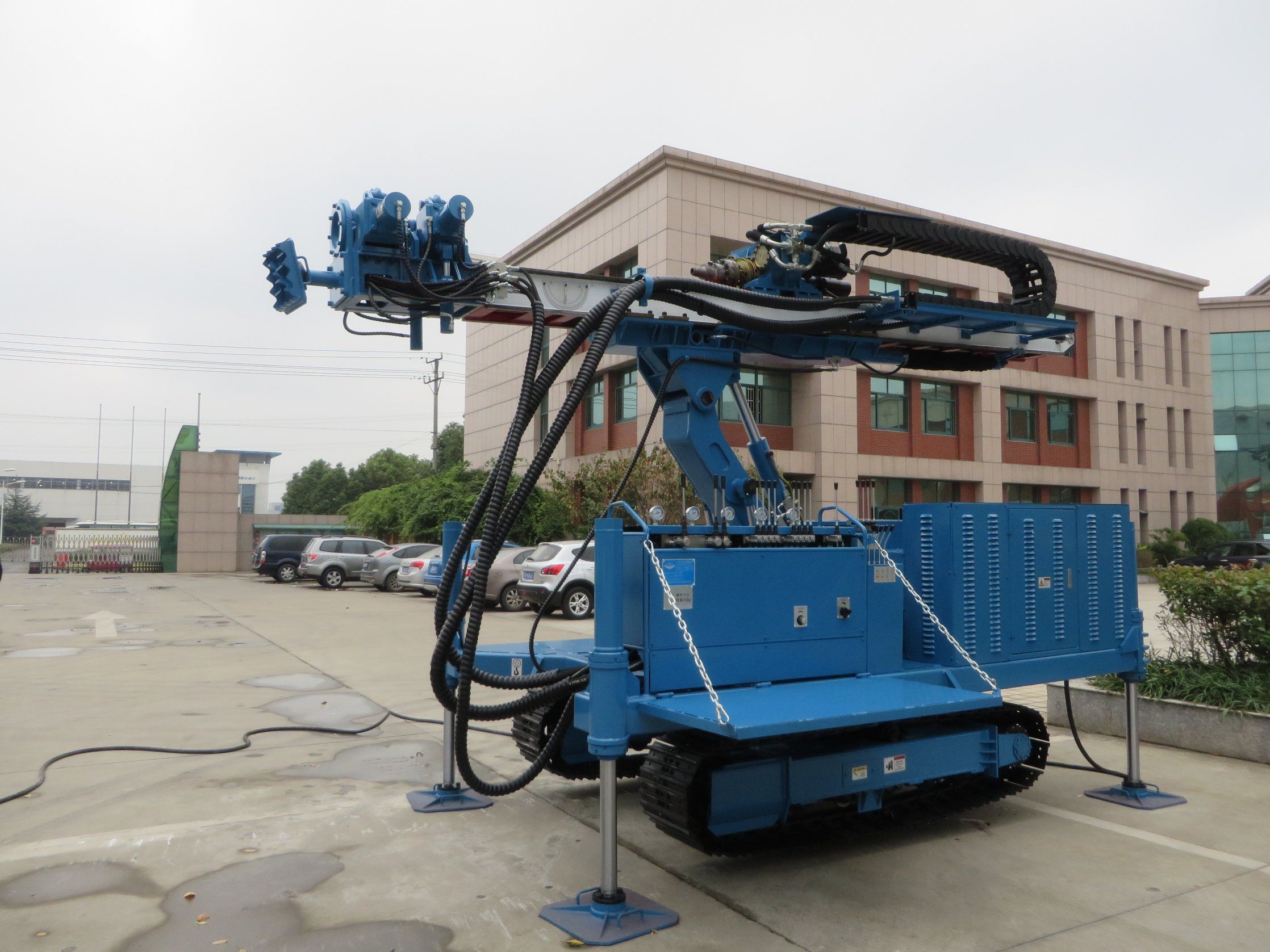 Anchor DTH Hammer Land Drilling Rigs Piling Foundation Drill Mdl-150h