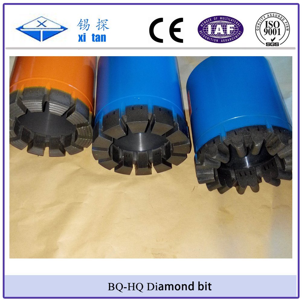 Xitan Bq Nq Hq Pq Wireline Core Diamond Bit Rotary Drill Bit